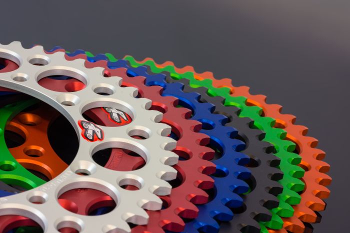 RENTHAL REAR ULTRALIGHT SPROCKET SILVER GROOVED 40T - Yamaha YFZ450 2004-2009
