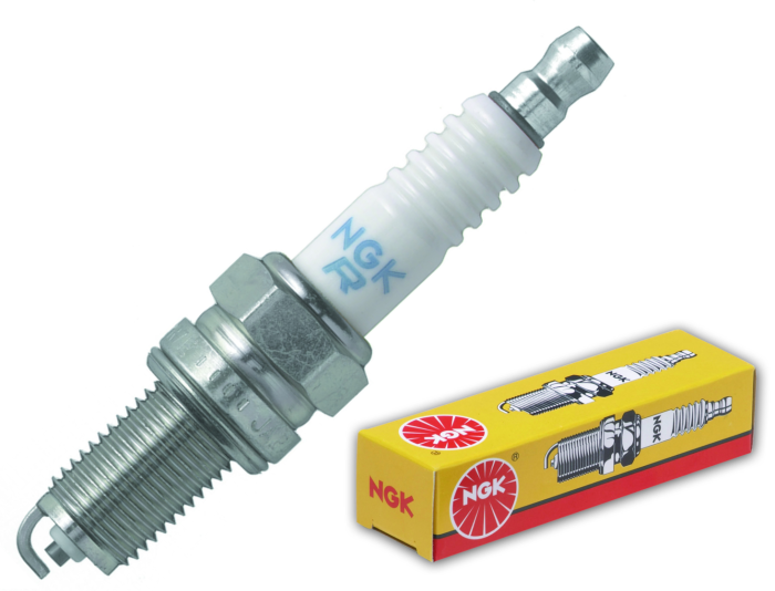 NGK 4339 DCPR8E NICKEL SPARK PLUG (REMOVABLE TERMINAL NUT) - KTM 450 XC ATV