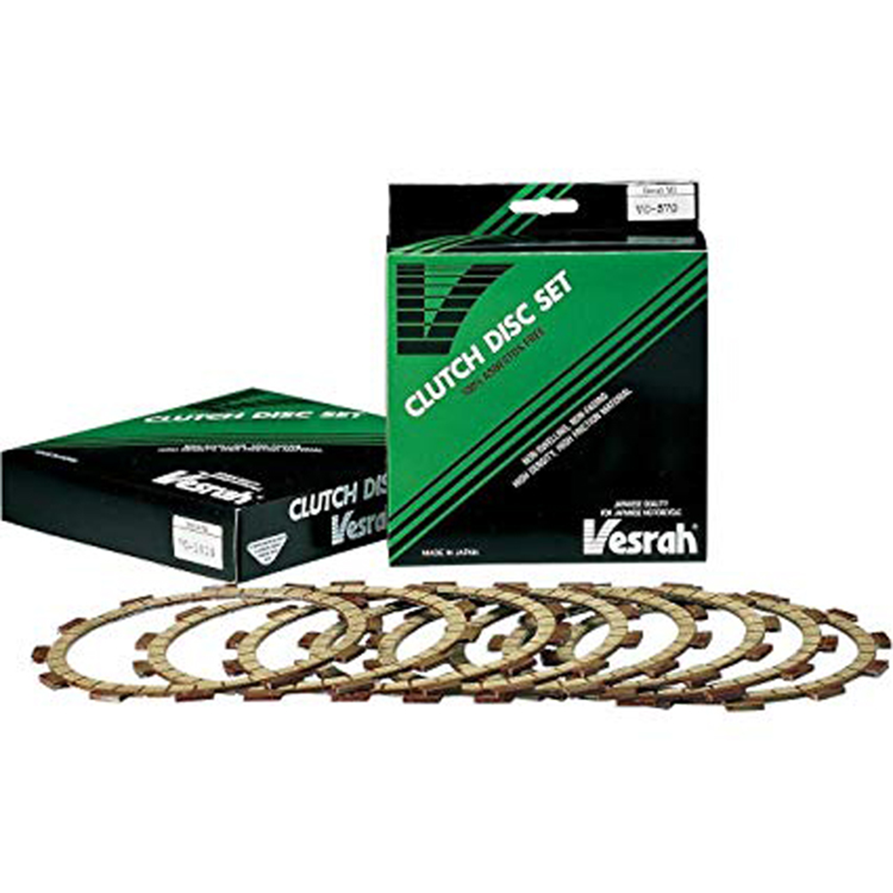 VESRAH FRICTION PLATES - VC-2025 - Yamaha YFZ450 2004-2009