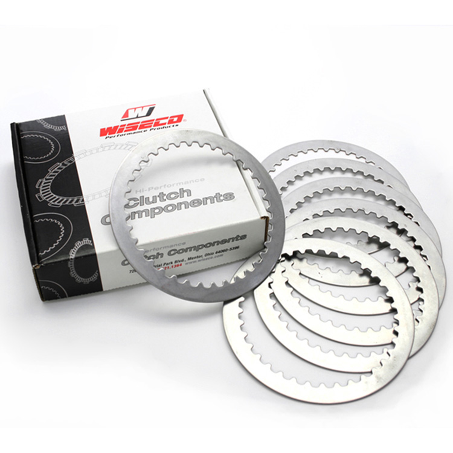 Wiseco Clutch Plate Kit - 7 STEELS WPPS004 - Honda TRX450R