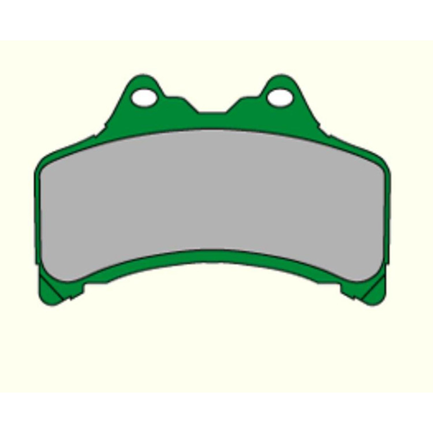 VESRAH SEMI-METALLIC BRAKE PADS, VD-139 - Honda TRX250R