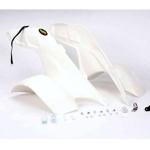 Maier Plastics FRONT FENDER HONDA WHITE/PAIR - Honda TRX250R
